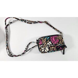 VERA BRADLEY RFID 3 in 1 CROSSBODY CANYON ROAD ZIP AROUND SNAP PURSE HIPSTER